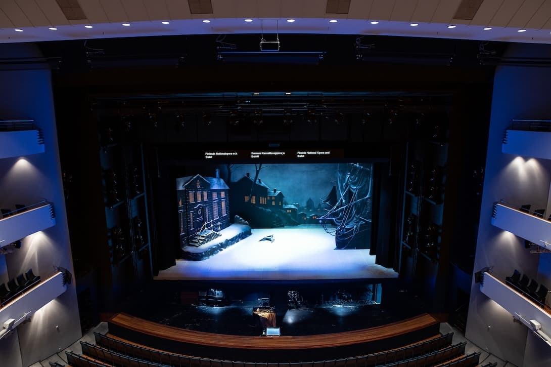 3rd balcony, 1st row, seat 36
