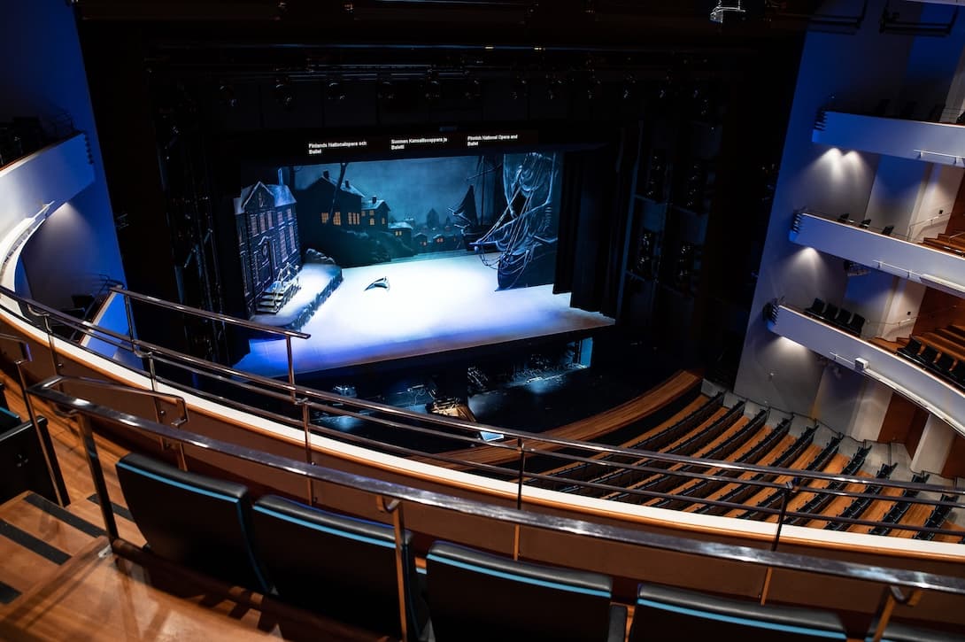 3rd balcony, 3rd row, seat 132